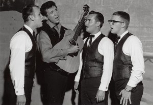 Sonny James w-Glenn Gary Lin on night of 1st Opry appearance 08-15-1964